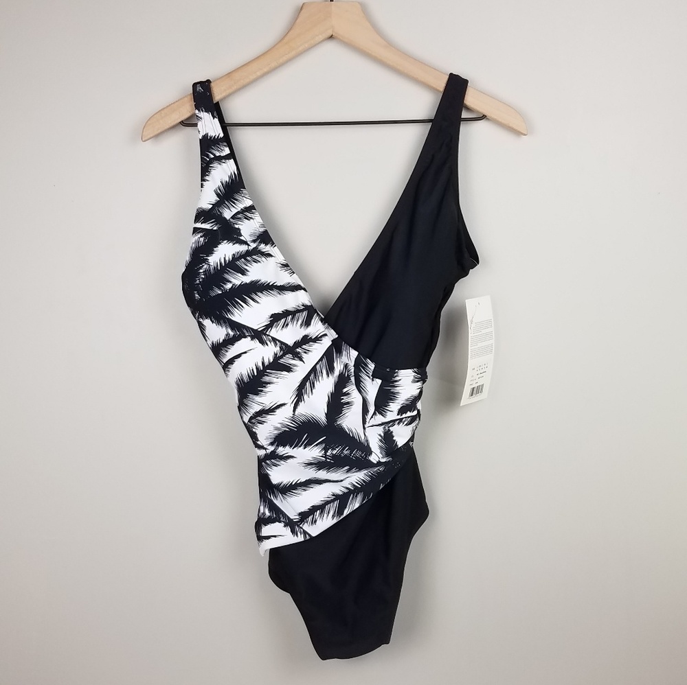 One Piece Wrap Swimsuit